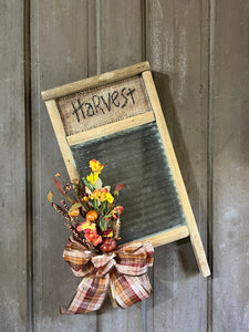 Vintage Harvest Washboard